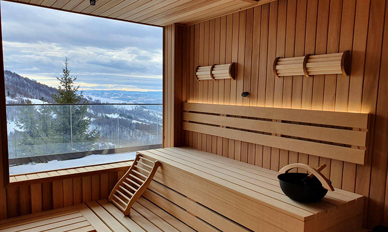 Kopaonik Bibis sauna kabina